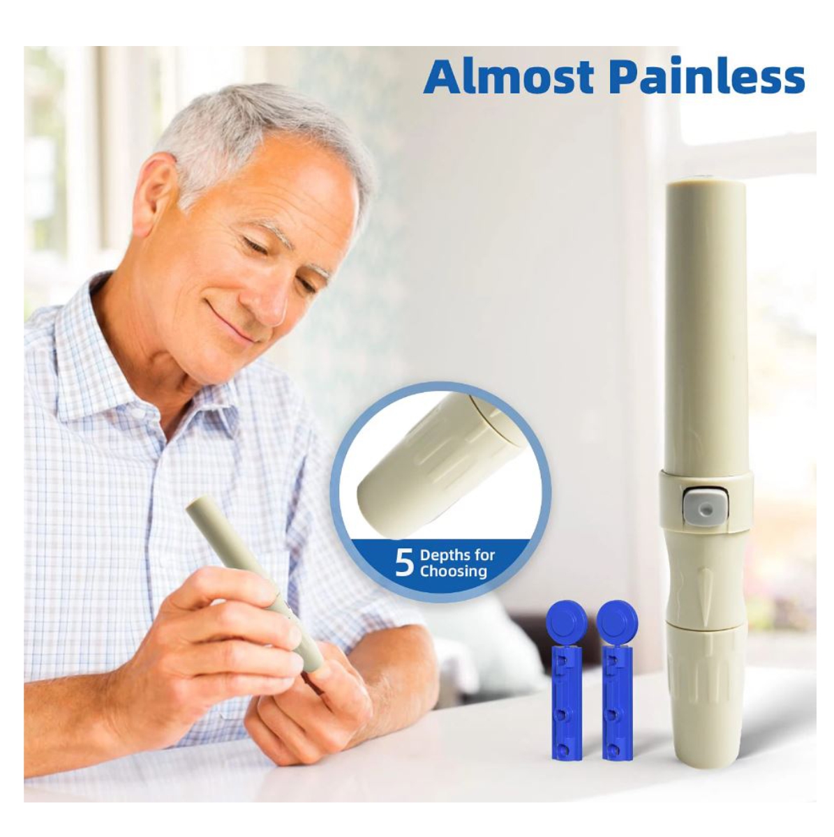 Miniatura 6 de Glucometro Digital Diabetes